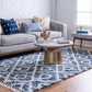 Roderick - Diamond Pattern Shaggy Rug