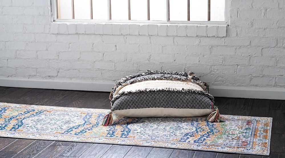 Turner - Gray & Blue Area Rug