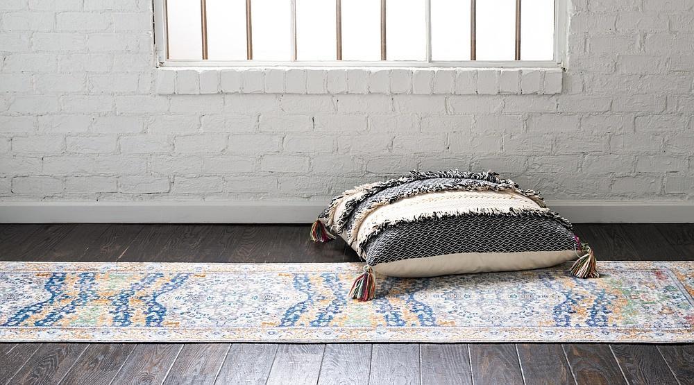 Turner - Gray & Blue Area Rug