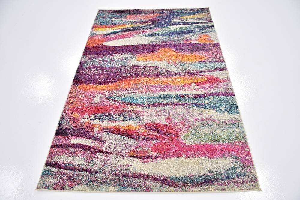 Zackery - Color Splash Faded Multi-Color Rug