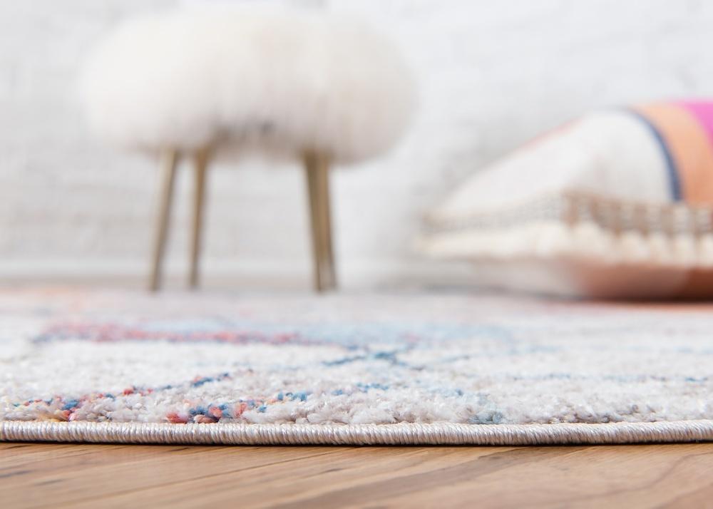 Reuben - Hexagon Pattern Color Blend Rug