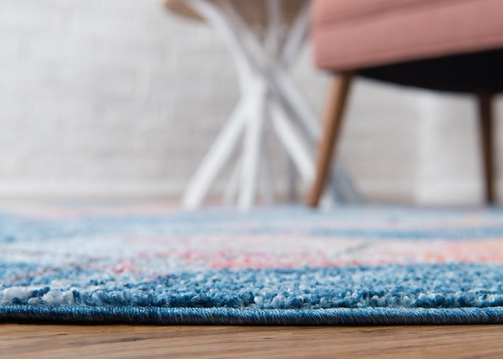 Reuben - Hexagon Pattern Color Blend Rug