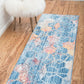 Reuben - Hexagon Pattern Color Blend Rug