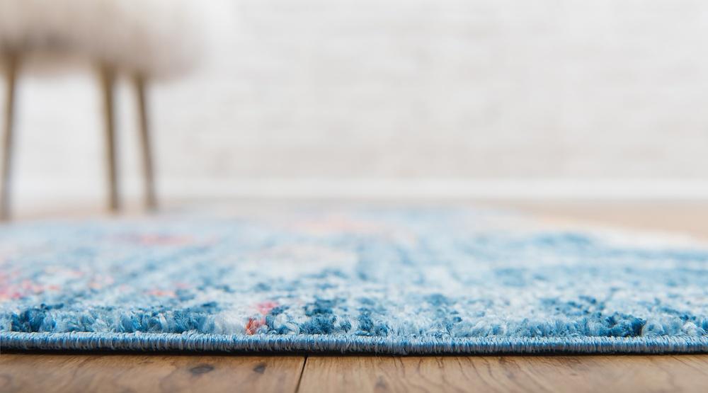 Reuben - Hexagon Pattern Color Blend Rug