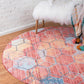 Reuben - Hexagon Pattern Color Blend Rug