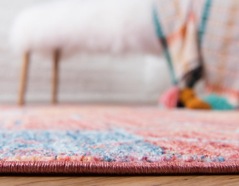 Reuben - Hexagon Pattern Color Blend Rug