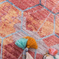 Reuben - Hexagon Pattern Color Blend Rug