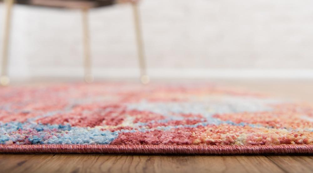 Reuben - Hexagon Pattern Color Blend Rug