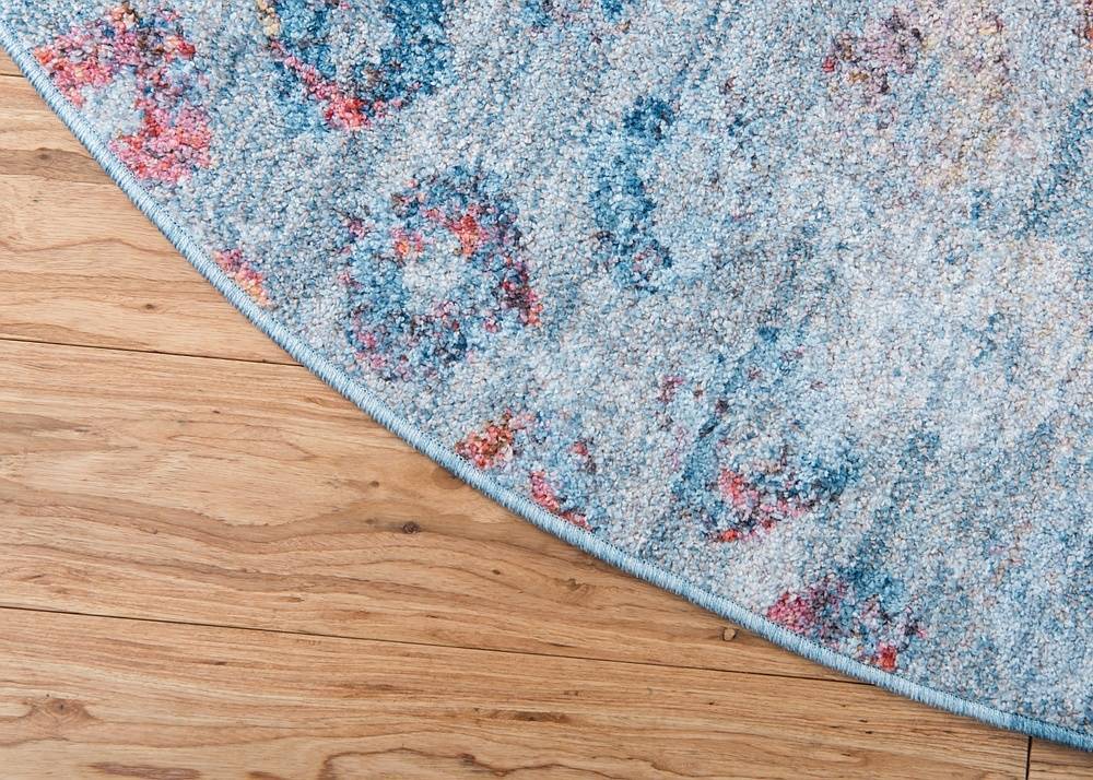 Devan - Rainbow Square Pattern Rug