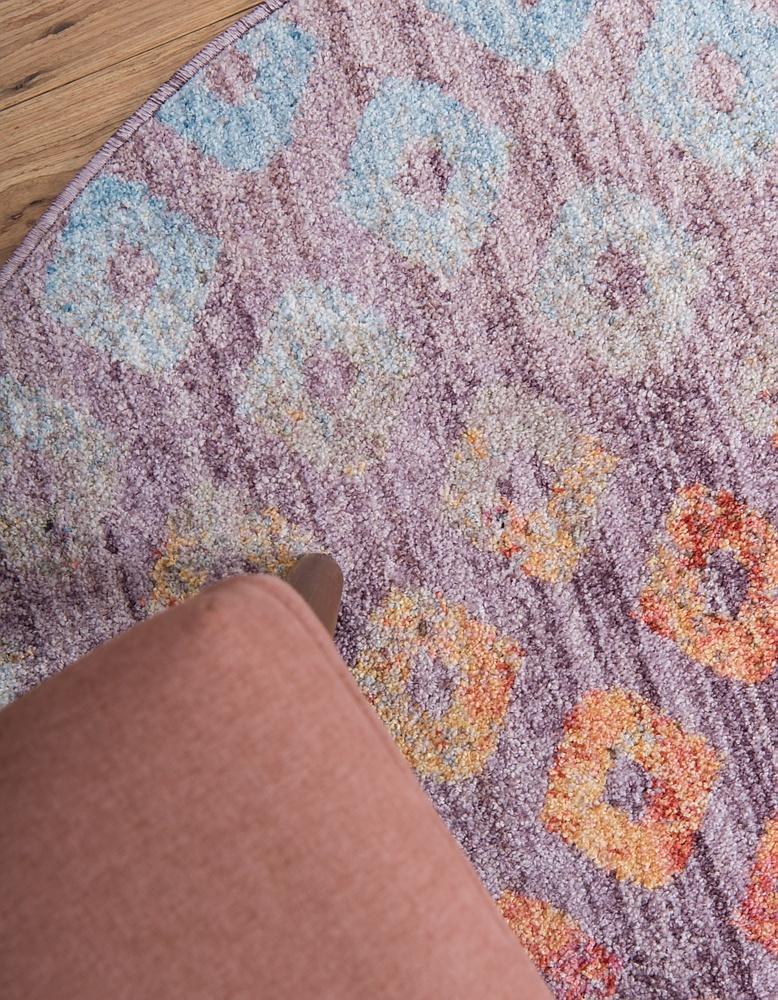 Devan - Rainbow Square Pattern Rug