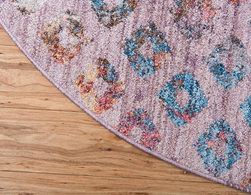 Devan - Rainbow Square Pattern Rug