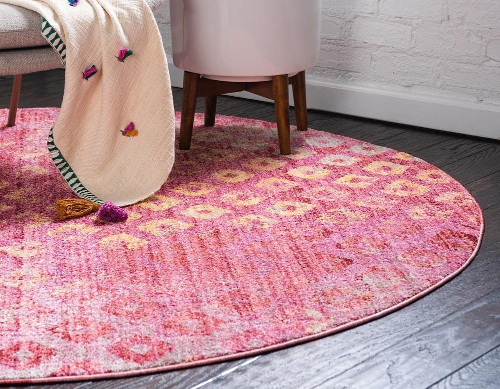 Devan - Rainbow Square Pattern Rug