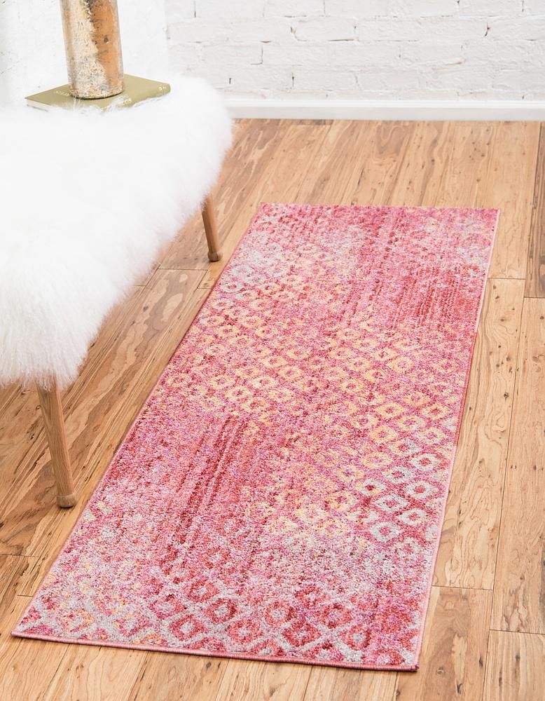 Devan - Rainbow Square Pattern Rug