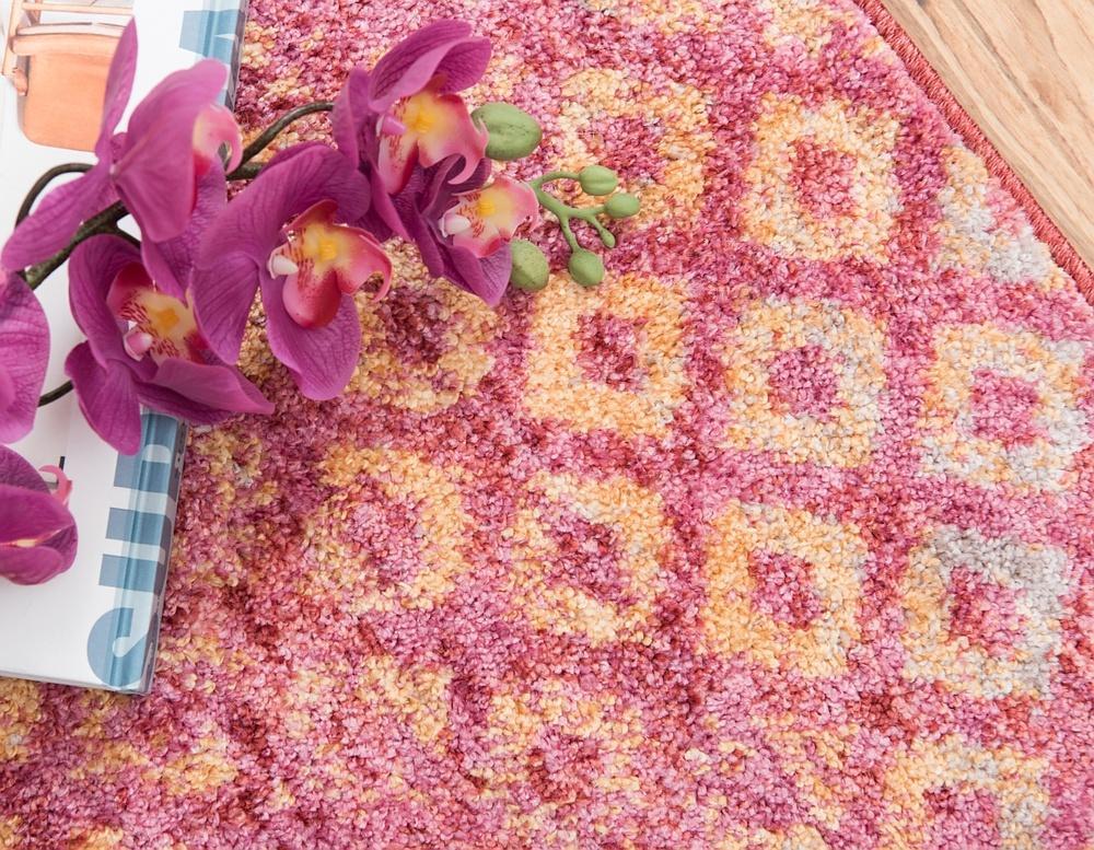 Devan - Rainbow Square Pattern Rug