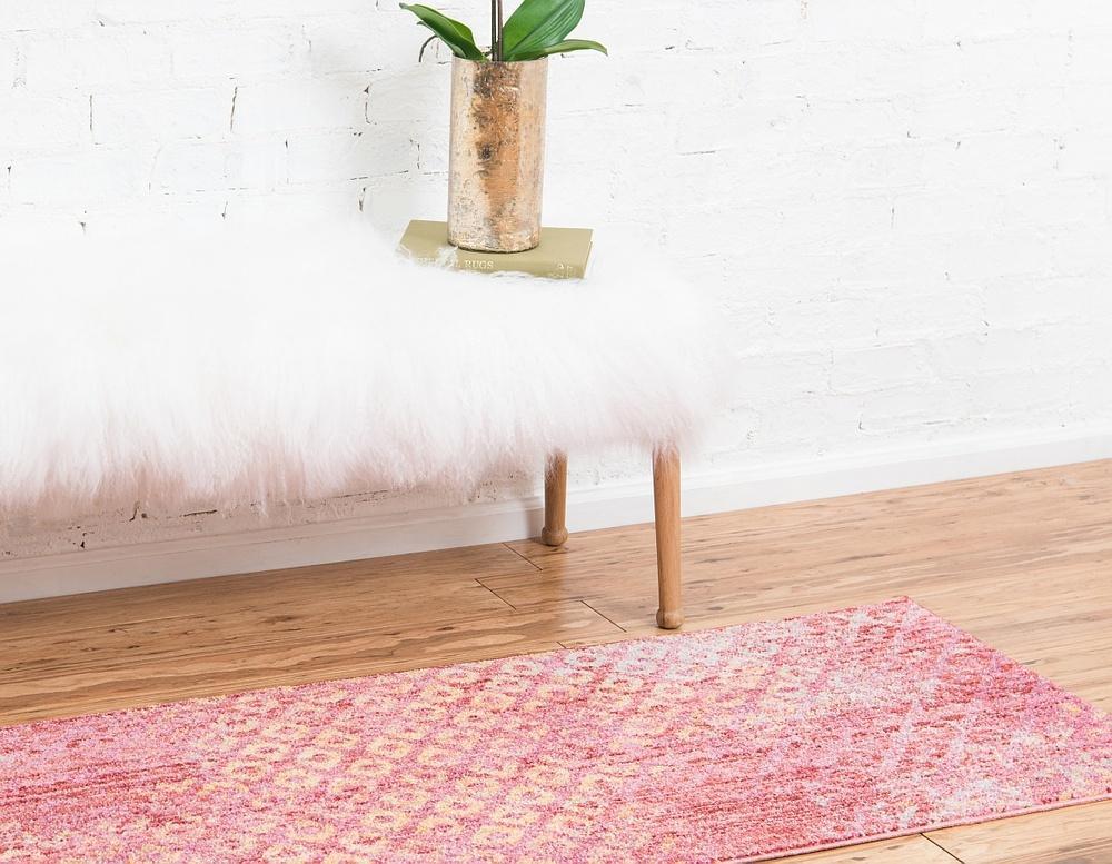 Devan - Rainbow Square Pattern Rug