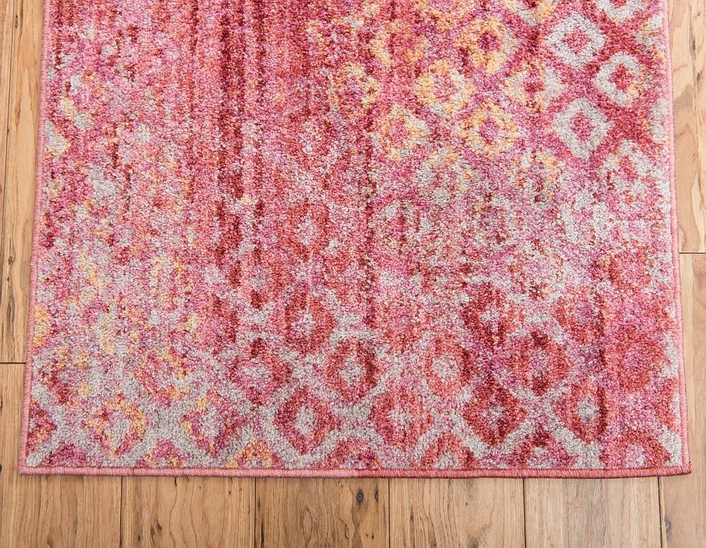 Devan - Rainbow Square Pattern Rug