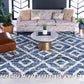 Roderick - Diamond Pattern Shaggy Rug