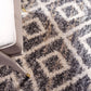 Roderick - Diamond Pattern Shaggy Rug