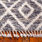 Roderick - Diamond Pattern Shaggy Rug