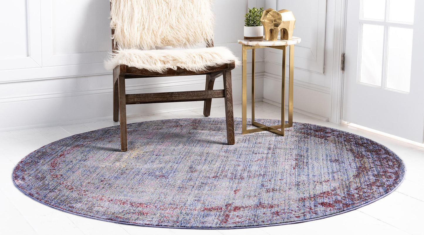 Zaire - Violet Gradient Blend Rug