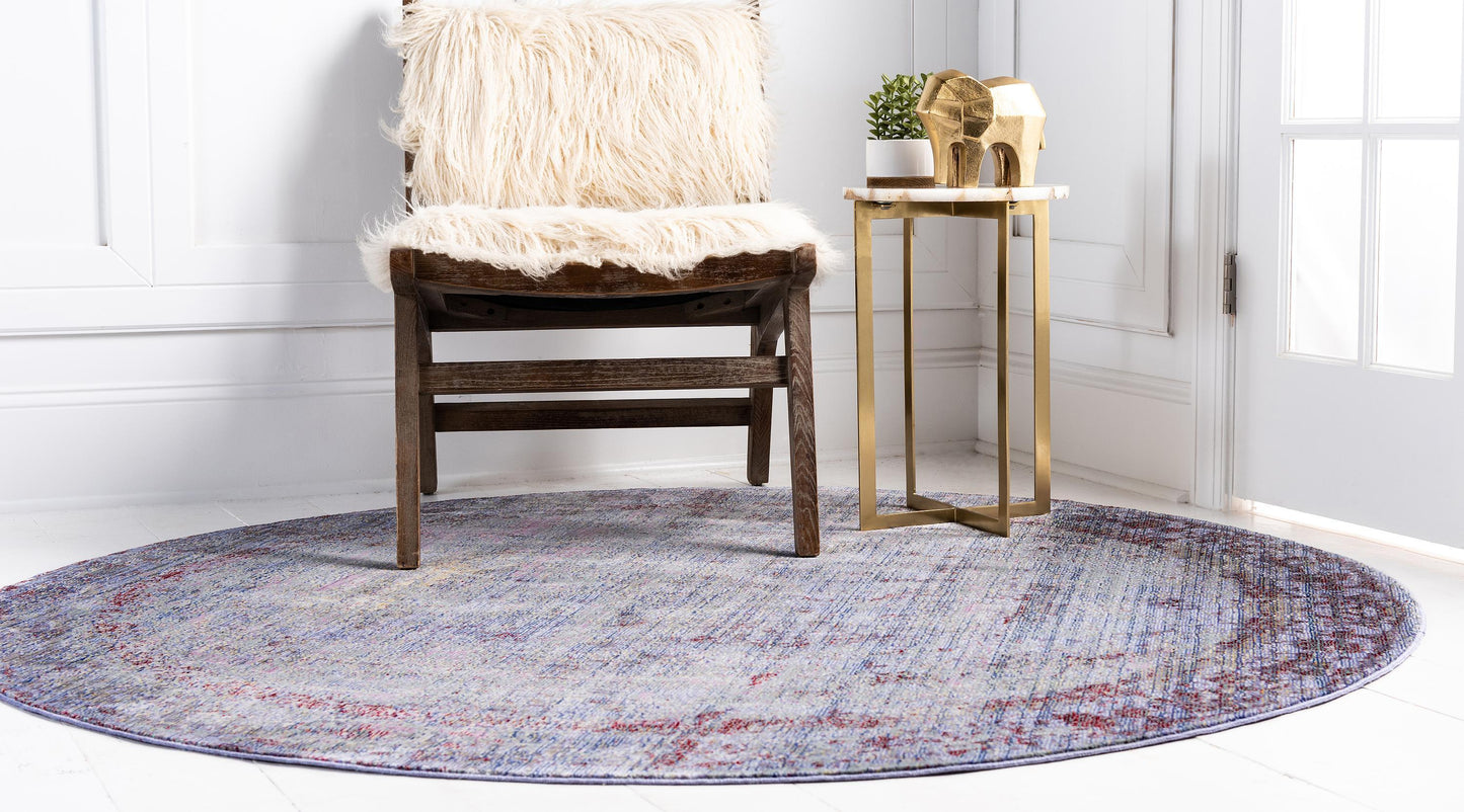 Zaire - Violet Gradient Blend Rug