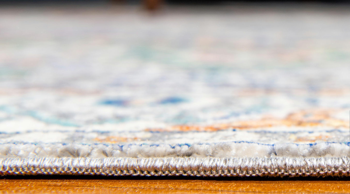 Turner - Gray & Blue Area Rug