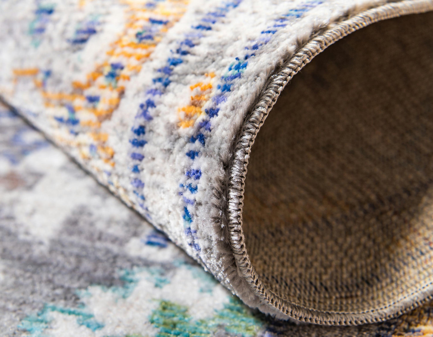Turner - Gray & Blue Area Rug
