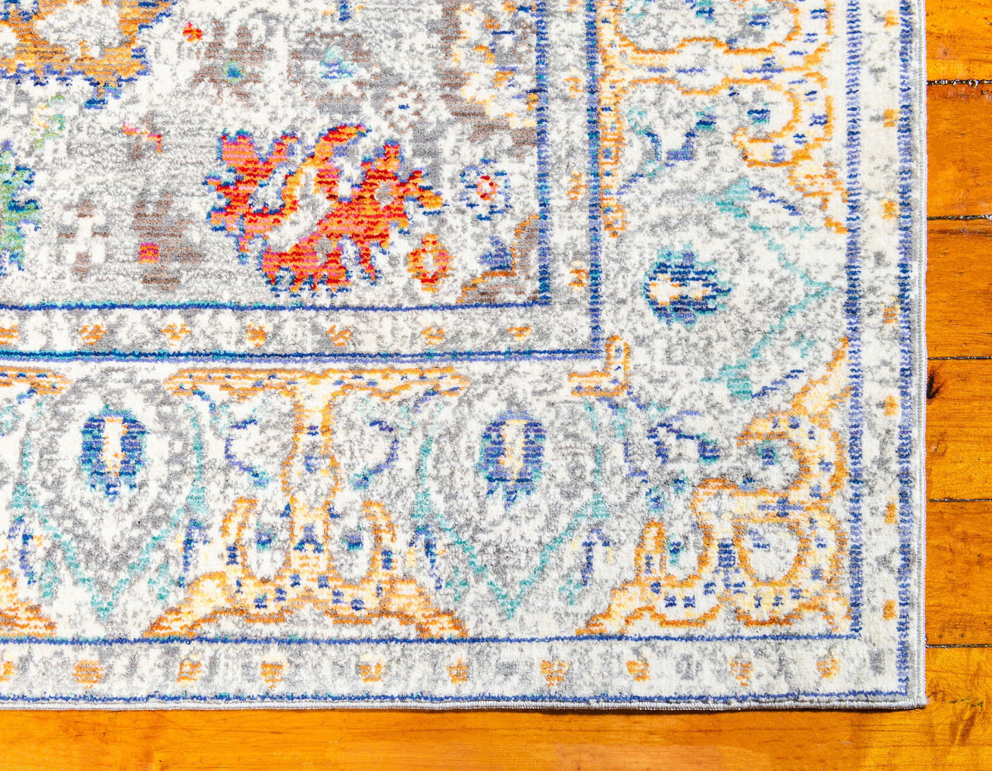 Turner - Gray & Blue Area Rug