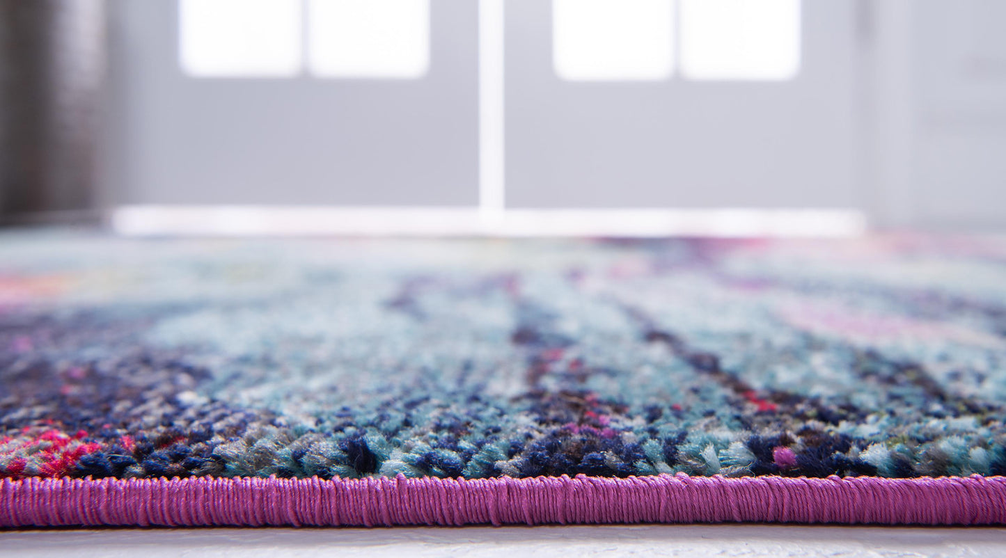 Corban - Watercolor Purple Blend Rug