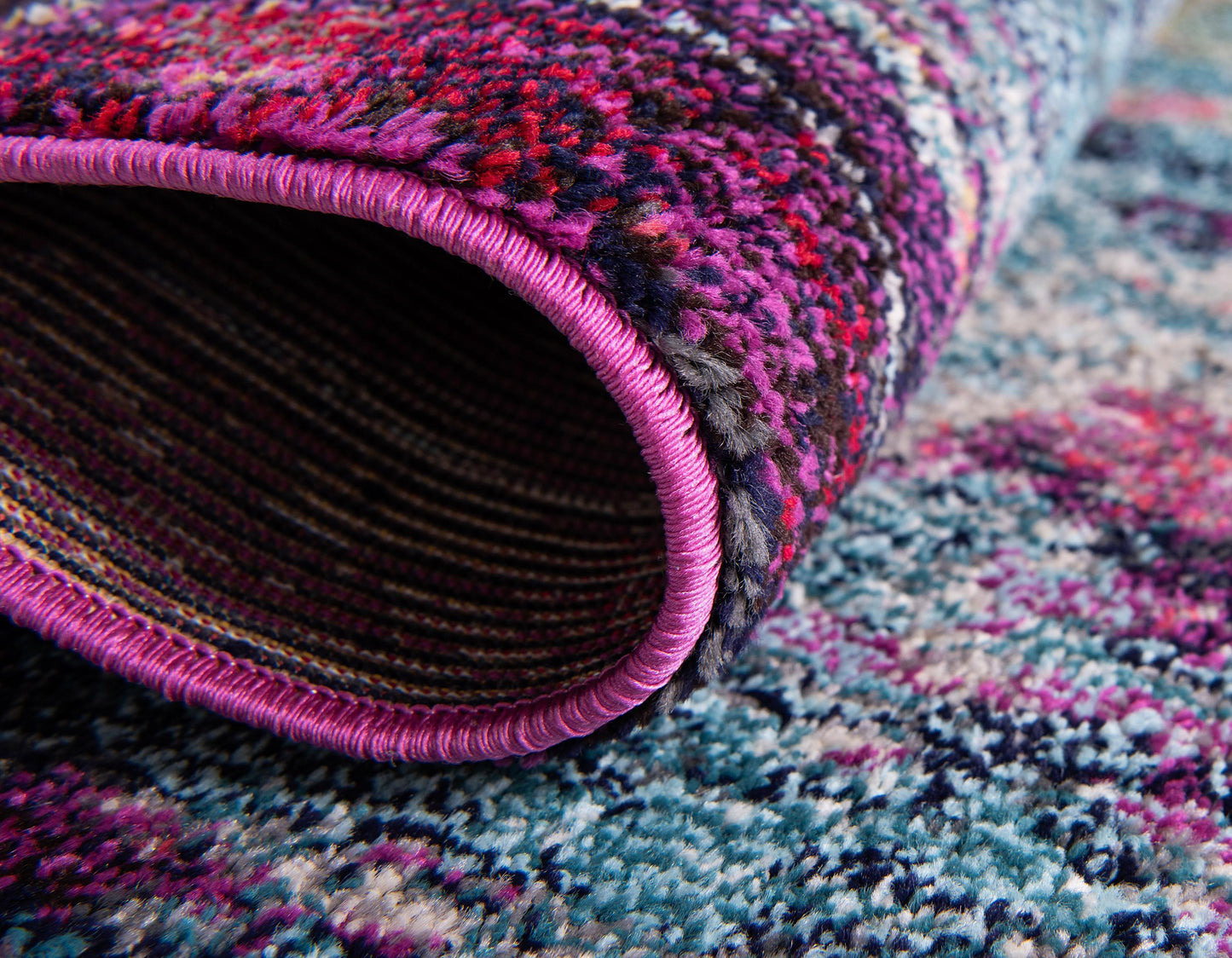 Corban - Watercolor Purple Blend Rug