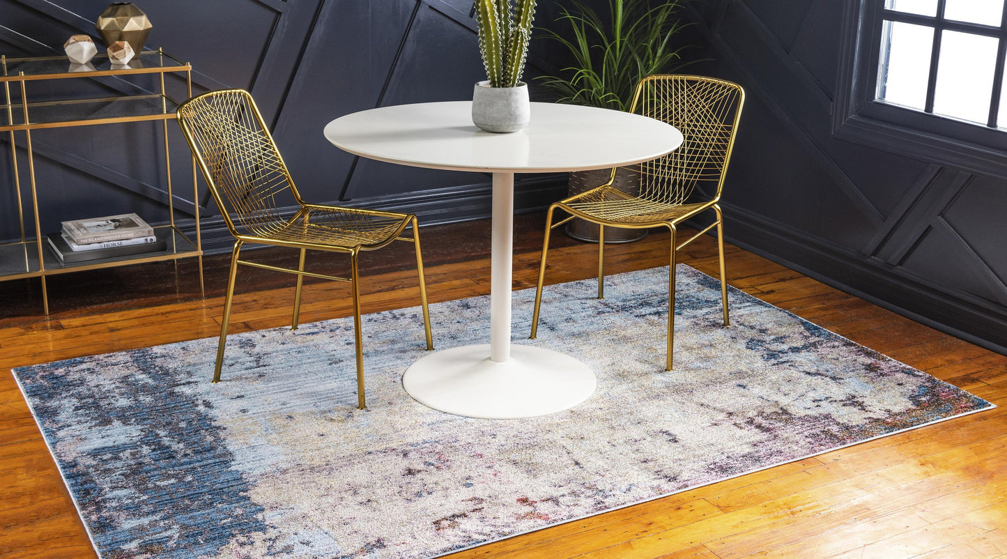 Deon - Blue Gray Area Rug