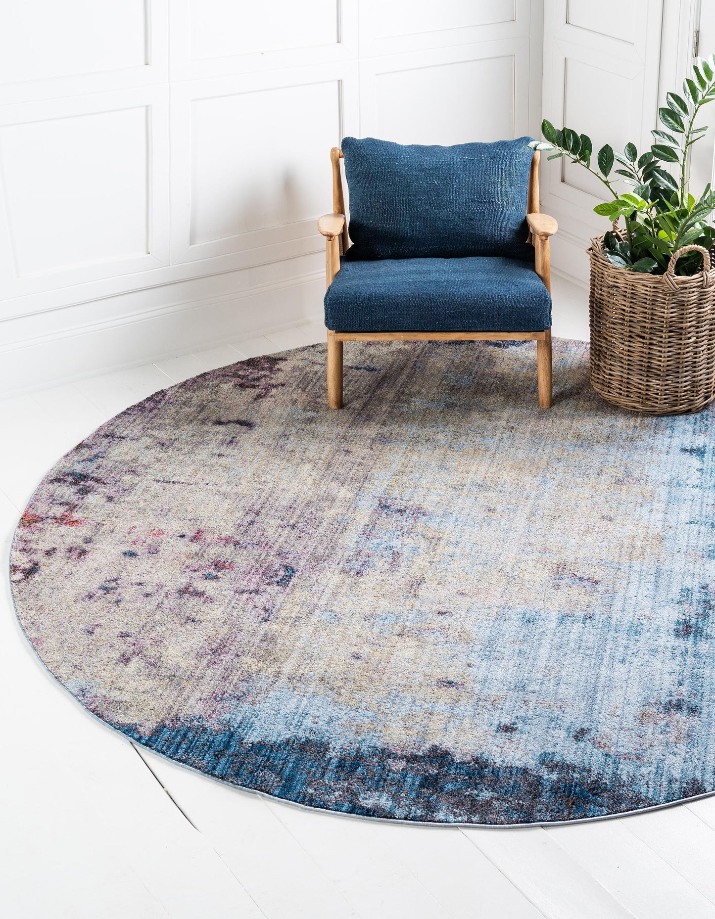 Deon - Blue Gray Area Rug