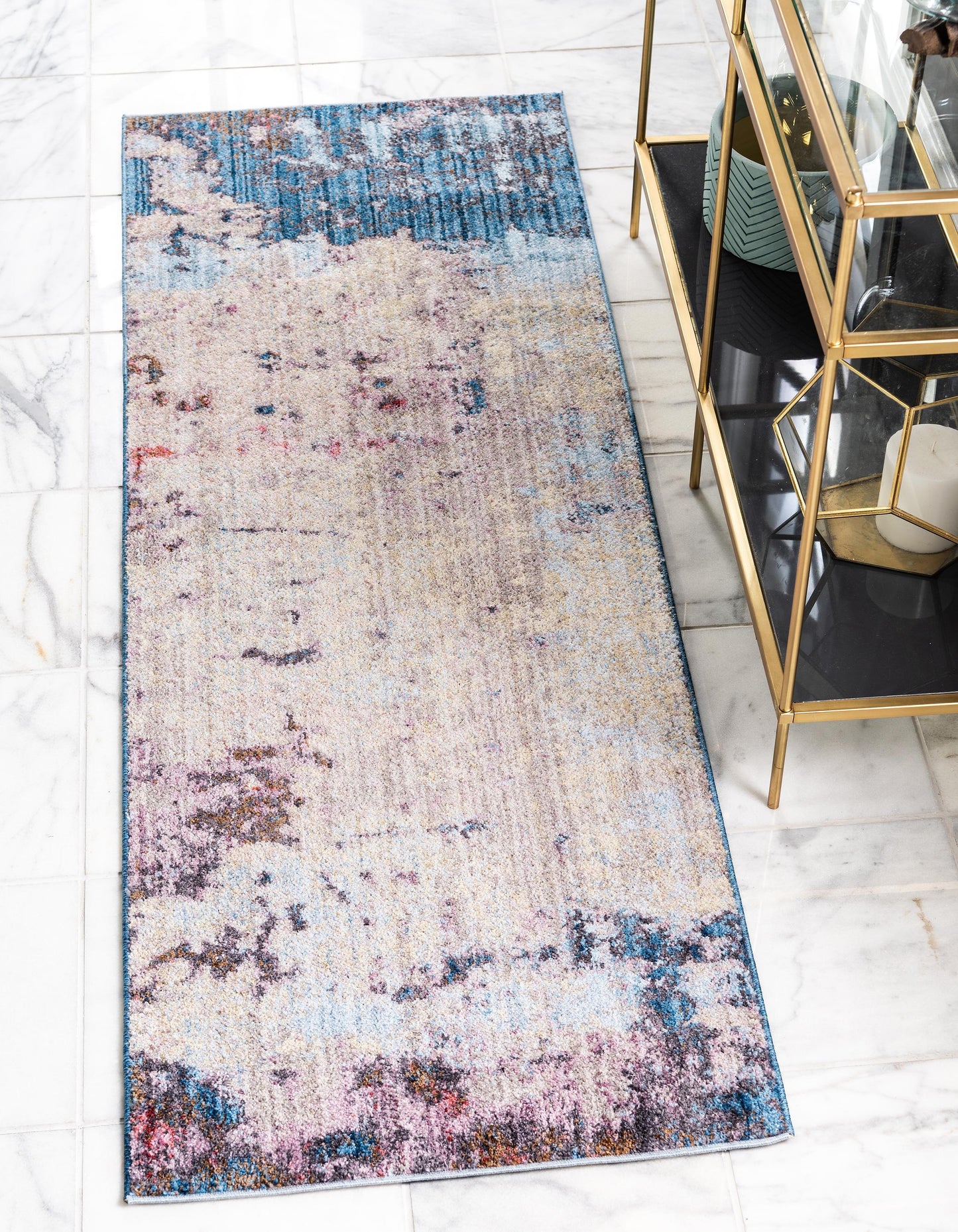 Deon - Blue Gray Area Rug