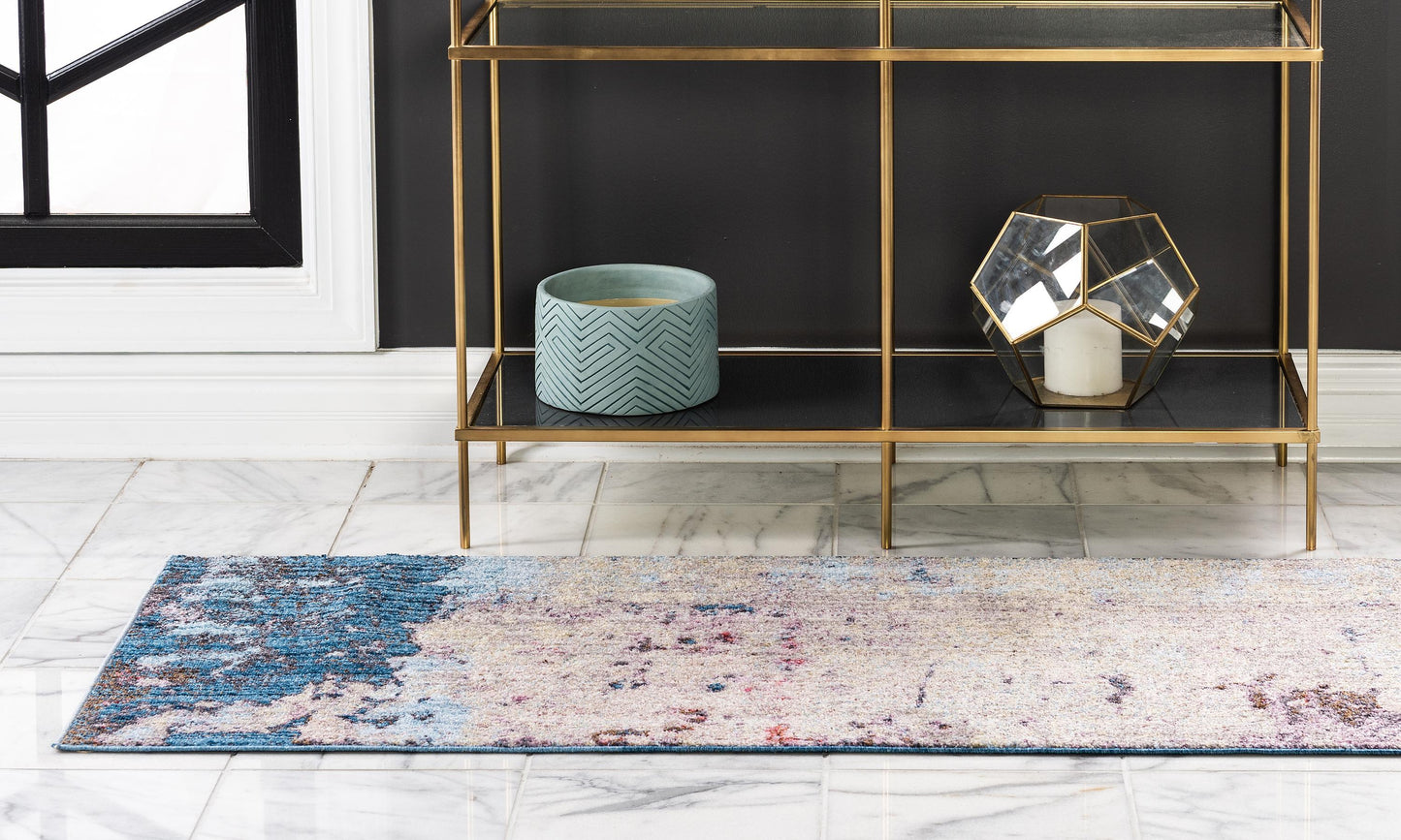 Deon - Blue Gray Area Rug