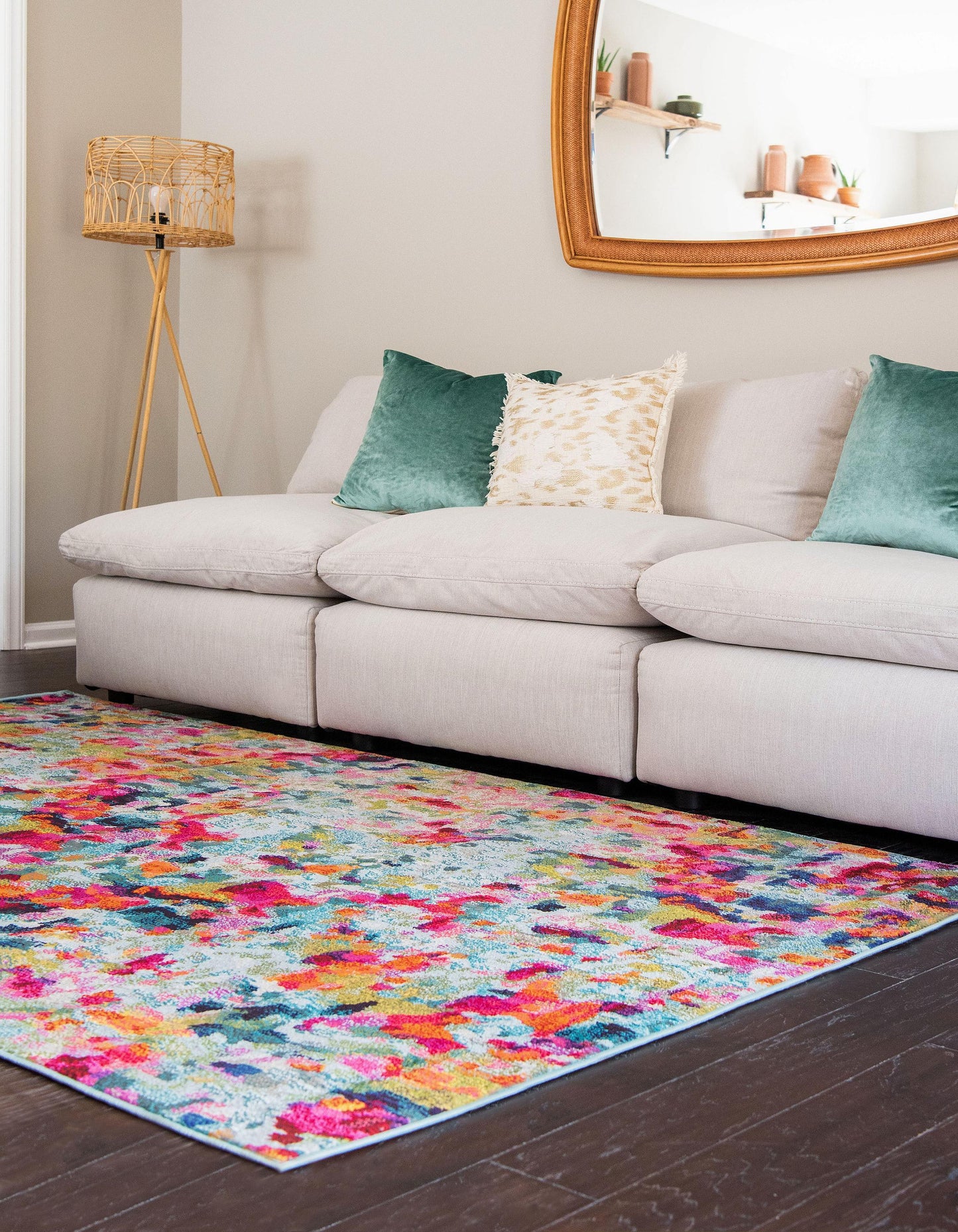 Cortez - Art Deco Multi-Color Rug