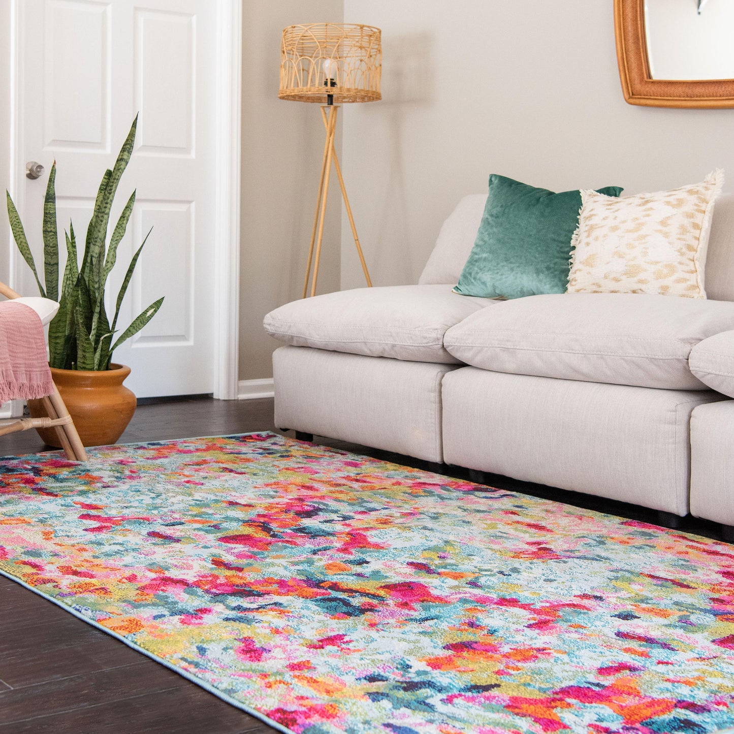 Cortez - Art Deco Multi-Color Rug