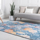 Reuben - Hexagon Pattern Color Blend Rug