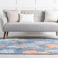 Reuben - Hexagon Pattern Color Blend Rug
