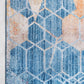 Reuben - Hexagon Pattern Color Blend Rug