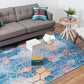 Reuben - Hexagon Pattern Color Blend Rug