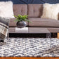 Roderick - Diamond Pattern Shaggy Rug