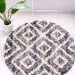 Roderick - Diamond Pattern Shaggy Rug