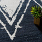 Jakobe - Faded Diamond Pattern Area Rug