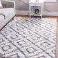 Roderick - Diamond Pattern Shaggy Rug
