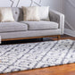 Roderick - Diamond Pattern Shaggy Rug
