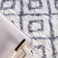 Roderick - Diamond Pattern Shaggy Rug