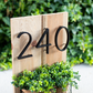 Modern House Numbers