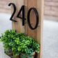 Modern House Numbers