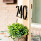 Modern House Numbers