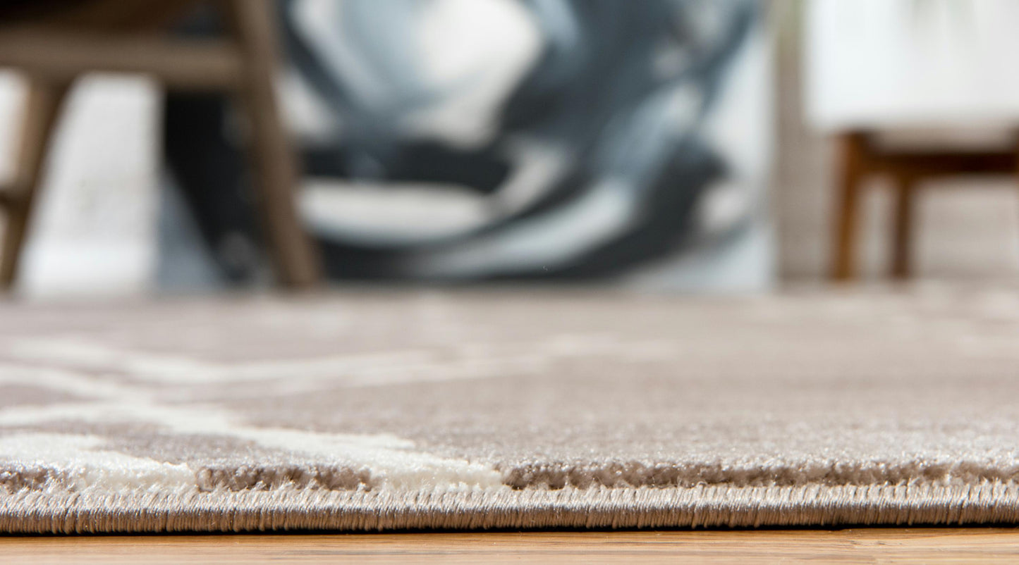 Jakobe - Faded Diamond Pattern Area Rug